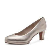 MARCO TOZZI Women's 2-22451-42 Pumps, PLATINUM, 4