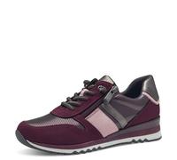 MARCO TOZZI Women's 2-23707-41 Sneaker, Berry Comb, 5 UK