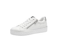 MARCO TOZZI Women's 2-23709-41 Trainers, White/Silver, 41 EU, White Silver, 8.5 UK