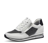 MARCO TOZZI Women's 2-23713-41 Sneaker, White Comb, 5
