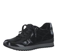 MARCO TOZZI Women's 2-23714-41 Sneaker, Black Pat.Cb., 5