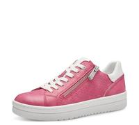 MARCO TOZZI Women's 2-23718-42 Sneaker, Pink Comb, 5