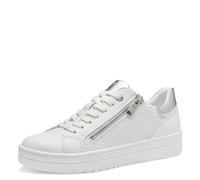 MARCO TOZZI Women's 2-23718-42 Sneaker, White Comb, 3.5