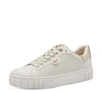 MARCO TOZZI Women's 2-23727-45 Trainers, Cream Comb, 8 UK