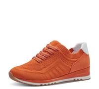 MARCO TOZZI Women's 2-23751-42 Sneaker, Orange Comb, 4