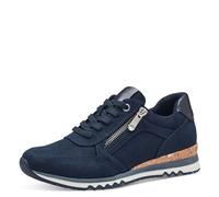 MARCO TOZZI Women's 2-23781-41 Sneaker, Navy Comb, 8