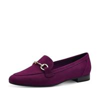 MARCO TOZZI Women's 2-24212-42 Loafer, Grape, 5 UK