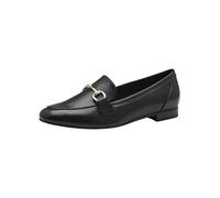 MARCO TOZZI Women's 2-24212-42 Loafers, Black Gold, 6.5
