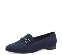 MARCO TOZZI Women's 2-24212-42 Loafers, Navy (Textile), 7.5