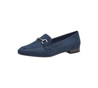 MARCO TOZZI Women's 2-24212-42 Loafers, Navy (Textile), 8