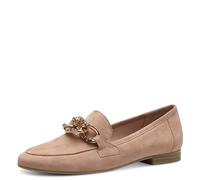 MARCO TOZZI Women's 2-24215-42 Loafers, Nude, 5