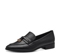 MARCO TOZZI Women's 2-24308-42 Loafers, Black, 4