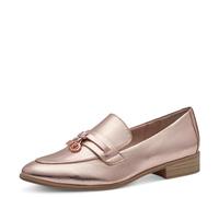 MARCO TOZZI Women's 2-24308-42 Loafers, Metallic Rose, 7.5