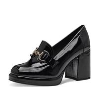 MARCO TOZZI Women's 2-24408-42 Loafers, Black Patent, 6.5