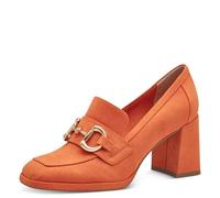 MARCO TOZZI Women's 2-24416-42 Loafers, Orange, 4