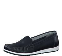 MARCO TOZZI Women's 2-24600-42 Loafers, Navy, 4