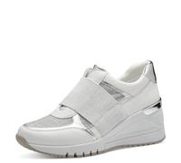MARCO TOZZI Women's 2-24780-42 Sneaker, White Comb, 5.5