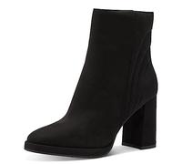 MARCO TOZZI Women's 2-25337-41 Boot Heel, Black, 3.5