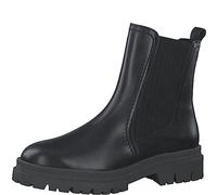 MARCO TOZZI Women's 2-25425-41 Chelsea, Black/Khaki, 5.5