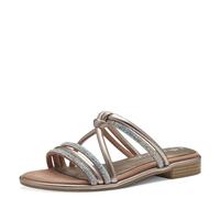 MARCO TOZZI Women's 2-27101-42 Mule, Rose Met Comb, 4