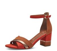 MARCO TOZZI Women's 2-28036-42 Heeled Sandal, TERRACOTTA COM, 4