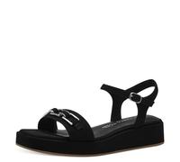 MARCO TOZZI Women's 2-28212-42 Heeled Sandal, Black, 3.5