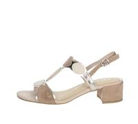 MARCO TOZZI Women's 2-28230-42 Heeled Sandal, Nude Comb, 7.5