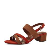 MARCO TOZZI Women's 2-28235-42 Heeled Sandal, TERRACOTTA COM, 4