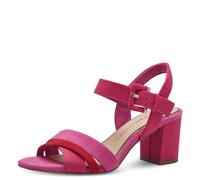 MARCO TOZZI Women's 2-28323-42 Heeled Sandal, Pink Comb, 6.5