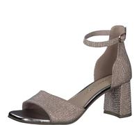 MARCO TOZZI Women's 2-28332-42 Heeled Sandal, Metallic Rose, 5.5