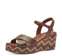 Marco Tozzi Theodora Womens Wedge Sandals Green, 6.5
