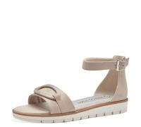 MARCO TOZZI Women's 2-28603-42 Wedge Sandal, Dune, 6.5