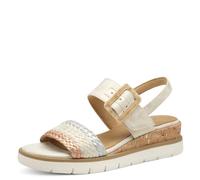 MARCO TOZZI Women's 2-28712-44 Sandals, beige, 7 UK