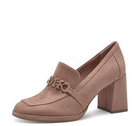 MARCO TOZZI Women's 2-84402-42 Loafers, Nude, 5