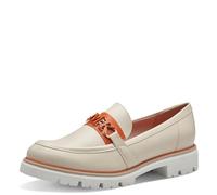 MARCO TOZZI Women's 2-84700-42 Loafers, Cream Comb, 5.5