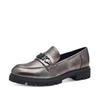MARCO TOZZI Women's 2-84700-43 Loafer, Grey (Pewter), 6 UK