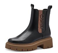 MARCO TOZZI Women's 2-85402-41 Chelsea, Black/Nature, 5.5