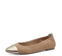 MARCO TOZZI Women's Ballet Flats Pointed Elegant, Biscuit Comb, 8 UK