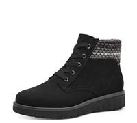 Marco Tozzi Women's Bootie Laced 2-25228-41 Fashion Boots, Black Comb, 36 EU, Black (Black Comb), 4 UK