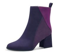 MARCO TOZZI Women's Bootie Zip + Briefs 2-25385-43 Fashion Boot, Purple Comb, 6 UK