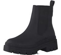 MARCO TOZZI Women's Chelsea Boots Slip On Vegan, Black rubber., 4 UK