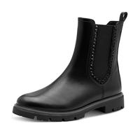 MARCO TOZZI Women's Chelsea Boots Vegan with Zip, black, 4 UK