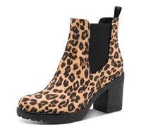 MARCO TOZZI Women's Chelsea-Stiefel 2-25414-41 Boot, Leo Beige, 6.5 UK