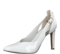MARCO TOZZI Women's Damen 2-2-22413-20 Pump, Ivory Patent, 6 UK
