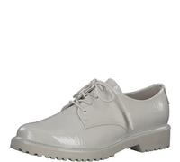 MARCO TOZZI Women's Damen 2-2-23712-20 Oxford, Cream Patent, 6 UK