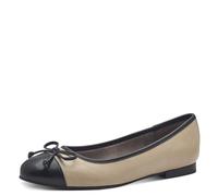 MARCO TOZZI Women's Damen Ballerinas 2-22110-44 Ballet Flat, Taupe, 6.5 UK