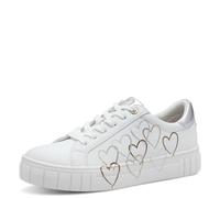 MARCO TOZZI Women's Damen Sneaker 2-23711-44, White Gold, 3.5 UK