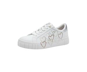 MARCO TOZZI Women's Damen Sneaker 2-23711-44, White Gold, 3.5 UK