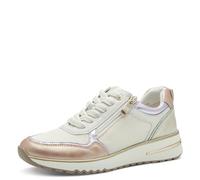 MARCO TOZZI Women's 2-23754-44 Sneaker, Cream Comb, 6.5 UK