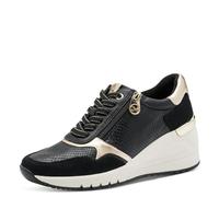 MARCO TOZZI Women's Guido Maria Kretschmer Sneaker 2-83703-45, Black Gold, 6 UK